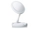 Saliekams Makeup Galda Spogulis ar LED Gaismu un Palielinājumu | Magnifying Table Makeup Mirror with LED Light Foldable