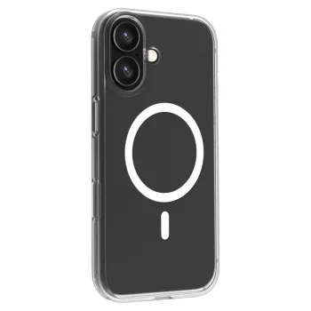 Roobix Clarion MagSafe dėklas iPhone 17, skaidrus