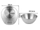 Electronic Kitchen Scale with Metal Bowl 5kg/1g