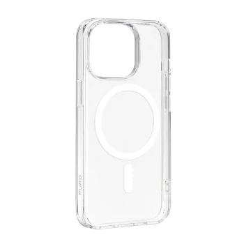 Puro iPhone 15 Pro Case Lite Mag Pro MagSafe, Transparent