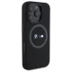 BMW iPhone 16 Pro Max Case M Silicone Printed Ring MagSafe, Black