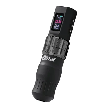 El Cartel VISPA Wireless Rotary Tattoo Machine, Black