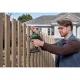 Bosch UniversalImpactDrive 18V-210 Cordless Impact Driver with 1x 2.0 Ah Battery