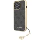 Guess iPhone 14 Pro Case 4G Charm, Grey