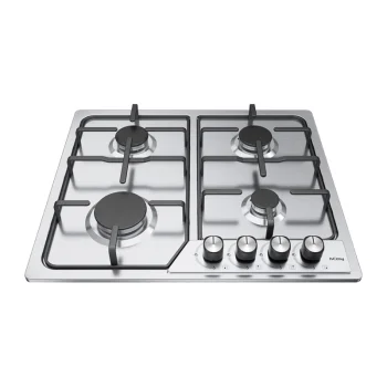 ISEASY MGBG-604C 4-Burner Built-in Gas Cooktop, Stainless Steel