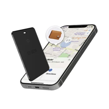SBS Track My Card Ultra-Thin Universal iOS & Android Locator - Black