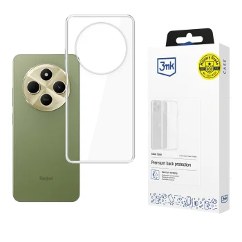 3Mk Protection Clear Case for Xiaomi Redmi 14C, Transparent