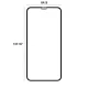 Etteri 9D Tempered Glass for iPhone X / XS / 11 Pro