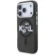 Karl Lagerfeld IML Glitter MagSafe Case for iPhone 17 Pro Black
