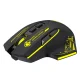 Wozinsky WMGB-1181 Wireless Optical Gaming Mouse 3200 DPI - Black/Yellow