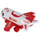 Kids Toy Transport Cargo Transporter Aircraft Airplane + 3 Fire Engines