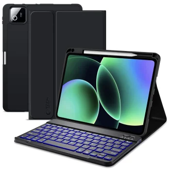 Tech-Protect SC Pen + Keyboard Case for Xiaomi Pad 7 / 7 Pro / 8 / 8 Pro 11.2" - Black