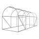 Carruzzo Polytunnel Greenhouse 13x8 ft Walk-In Garden Tunnel