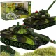 RC War Tank 9993 Remote Control Tank 2.4 GHz, Forest Camouflage