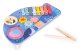 ECOTOYS Wooden Musical Table Whale with Xylophone & Drum