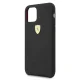 Ferrari Silicone dėklas telefonui iPhone 11 Pro Max, juodas