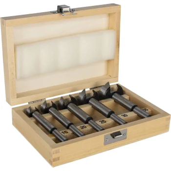 Makita D-47363 Forstner Wood Drill Bit Set, 5 pcs (15–35 mm)