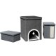 Gotel ZW2L Cat House with Stairs House 3