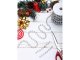 Christmas Tree Bead Garland, 5m, Silver