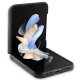 BMW Samsung Galaxy Z Flip 5 Case Leather Carbon, Black