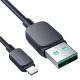 Joyroom Multi-Color Series A14 Lightning to USB-A Cable, 2.4A, 1.2m, Black