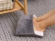 USB Electric Heating Pad for Feet and Body, Grey
