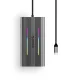 Orico XDR 12-in-1 USB-C Docking Station, PD 100W, HDMI 4K, VGA, RJ45, RGB, Gray