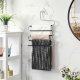 Space Saving Pants Hanger for 5 Pairs, Non-Slip Multi-Layer Closet Organizer