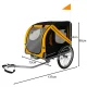 Purlov 25373 Pet Bicycle Trailer for Dogs, Black