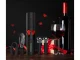 Electric Wine Corkscrew and Accessory Set