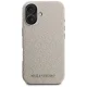 Karl Lagerfeld FW Stamped Karl MagSafe Case for iPhone 16, Beige