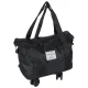 Foldable Wheeled Travel Bag, Black