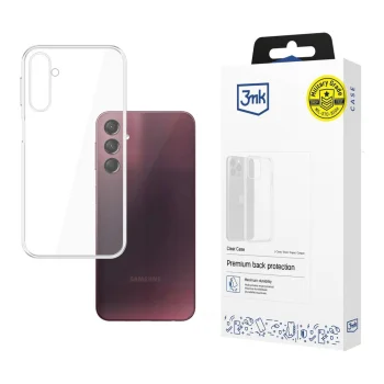 3Mk Protection Clear Case for Samsung Galaxy A24 4G, Transparent