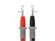Silicone Multimeter Test Leads with Needle Tip Probes 1000V 10A
