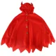 Kids Carnival Costume Little Devil, Red, Size S (100-110 cm)