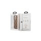 Samsung Galaxy S22 5G (SM-S901) Guess 4G Metal Gold Logo Case Cover, Brown