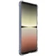 Sony Xperia 5 IV IMAK Soft TPU Case Shock-Absorbing Protection Cover, Transparent Black