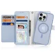 Dux Ducis Lawa Leather Case for Apple iPhone 15 Pro Max, Blue