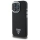 Guess iPhone 16 Pro Max Case Grained Triangle MagSafe, Black