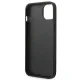 Ferrari iPhone 14 Plus Case Leather Stamp Sides, Black
