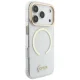 Guess IML Script Metal MagSafe clear case for iPhone 18 Pro / 17 Pro