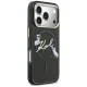Karl Lagerfeld IML Choupettes Karl Script Case for iPhone 17 Pro, Black