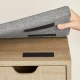 Leobert Shoe Cabinet with Seat, Sonoma Oak