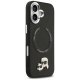 Karl Lagerfeld Karl & Choupette Pins MagSafe Phone Case Cover iPhone 17 - Black