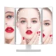 LED Cosmetic Makeup Mirror with Magnification, White
