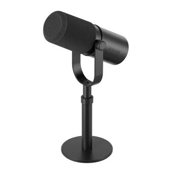 BOYA CastMic P60D Dynamic Studio Microphone, USB/XLR, Black