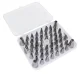 55-Piece Stainless Steel Pastry Piping Tips Set