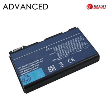 Acer Laptop Battery TM00741 5200mAh Extra Digital Advanced, black