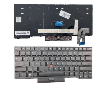 Lenovo ThinkPad E480 L480 T480S T490 Keyboard, Black