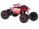 RC Rock Crawler 4WD Remote Control Car 1:18, 2.4GHz, Red